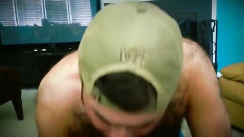 Big Cock Amateur Gets Creamy Facial After Blowjob