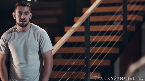 Trans stepmom Jamie French lost her ring but finds Dante Colles cock