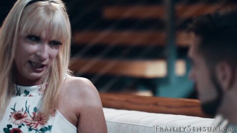 Trans stepmom Jamie French lost her ring but finds Dante Colles cock