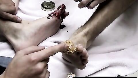 Butt buddies have dirty feet worshiping session in kitchen