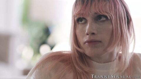 My tranny stepdaughter Mimi Oh rides my swollen cock in different positions