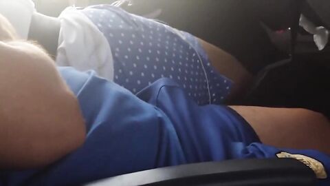 Daddy's Big Cock on the Bus