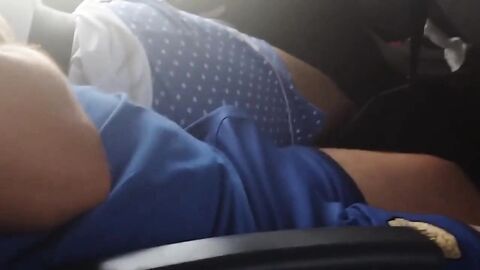 Daddy's Big Cock on the Bus