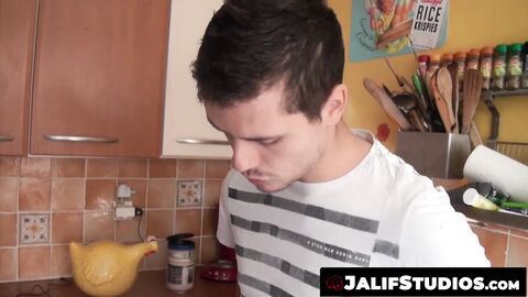 Brian and Max serve their asses for breakfast on the kitchen table