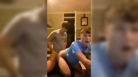 Home Alone Twinks Share Amateur Playtime