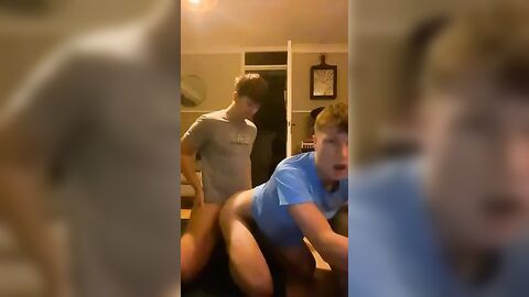Home Alone Twinks Share Amateur Playtime