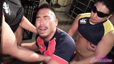 Amateur Japanese Gay Gang Bareback Creampie HD