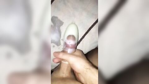 Gay Solo Fake Hyperspermia In Condom - Fresh HD Scene