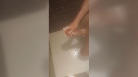 Gay Solo Shower Jerk Turns Into Piss - Fresh HD Scene