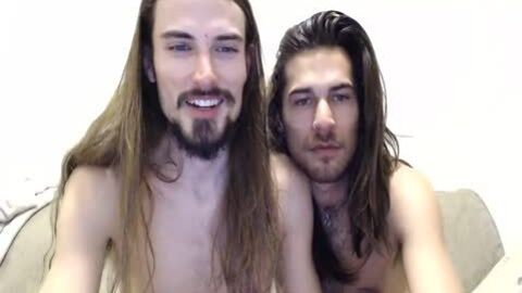long Haired boys bang On cam And Its Ends In A Creampie