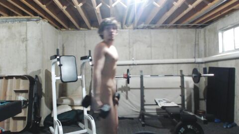 naked work out