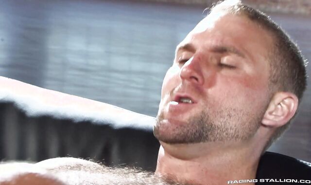 RagingStallion.com: Manhood-Wringing hairy man receives real hookup