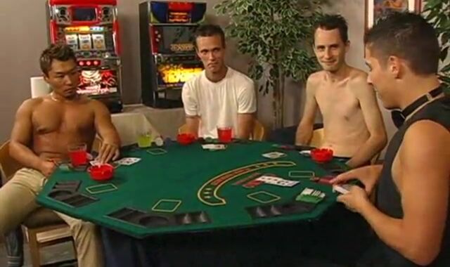 undress poker inevitably leads to glamorous faggot lovemaking