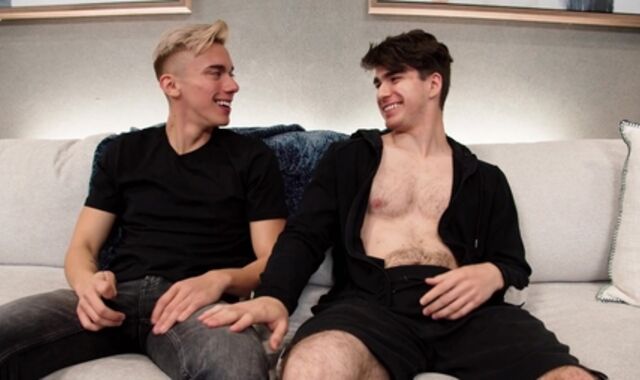 Stagcollective: Daniel stroking good-sized pecker