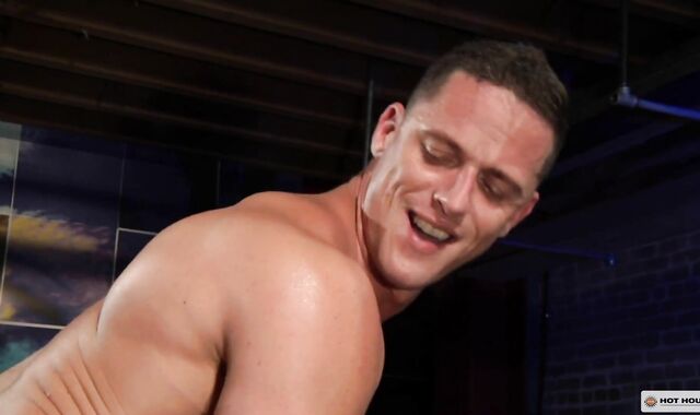 HotHouse.com: Latino in spandex joy with fucktoys