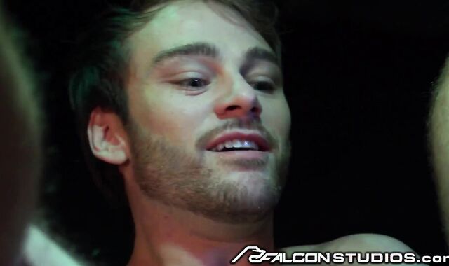 FalconStudios - Reserved Businessman Visits Glory Hole Booth