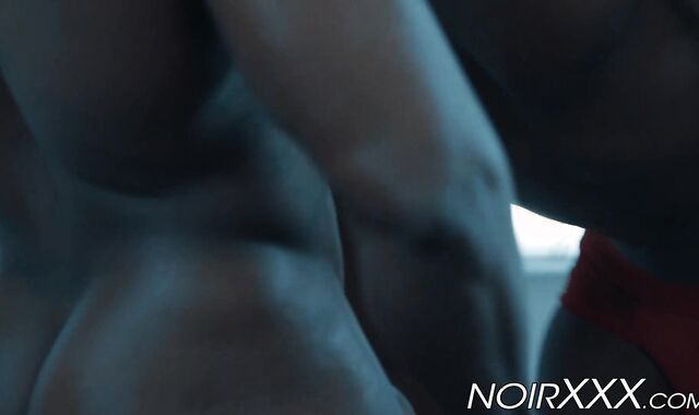 Hunky black guys Pheonix Fellington and Max Konnor ass fuck