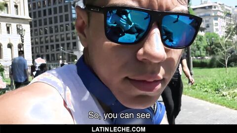 LatinLeche - Lean Uncut Stud Gives Head To Hot Spanish Dude