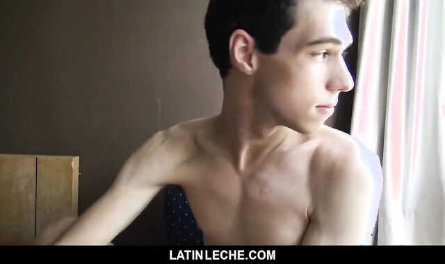 LatinLeche - Latin Boy Gets to Suck Giant Cock