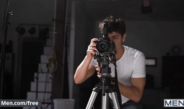 Men - Sexy Alex Meyer Gets Hard During A Photoshoot And It Doesn't Go Unnoticed By The Photographer