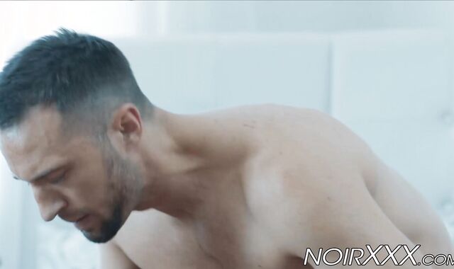 Interracial rimjob and hardcore anal sex with muscular gays