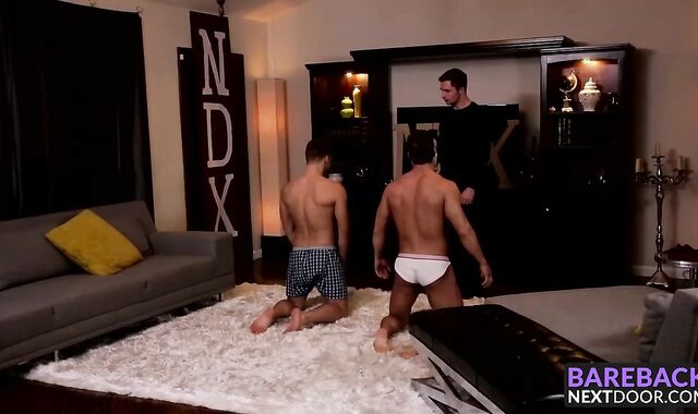 Hungry assholes deserve a rough hardcore bareback stuffing