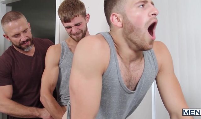 Stepdick - Dirk Caber and Dalton Briggs anal invasion Bang-Out