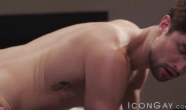 Nick Fitt analpounds Drew Dixon after wet blowjob and rimjob