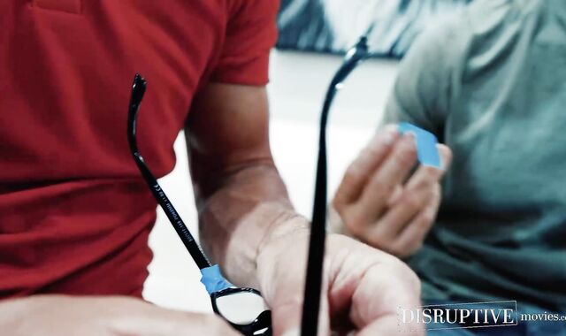 Naughty stepdad Dale Savage raw deepthroats stepson Brandon Andersons dick