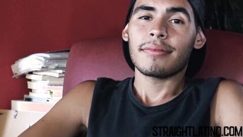Latino twink offered money to suck cock and get fucked hard