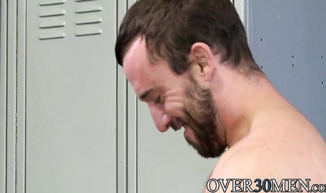 Mike Gaite cant believe how hot Peter Fultons ass feels