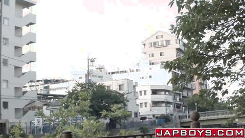 Cute and sexy Japanese passionately ass fuck each other