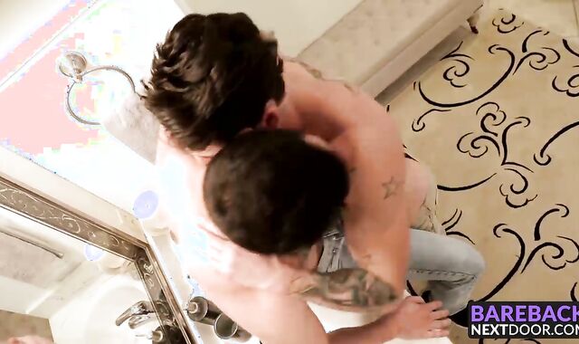 Torque riding Johnnys raw cock just like the old times