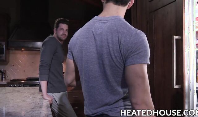 Dirty butt munchers have wild interracial anal fuck session