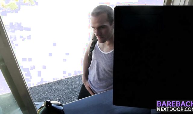 Two athletic horny studs Colton and Jonah having rough fuck