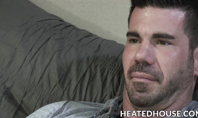 Good looking blonde twinkie loves a raging rod in his ass