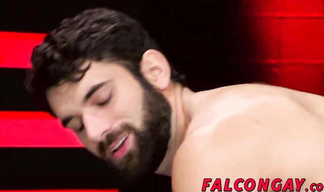 Beautiful hunk with big dick hammering hard at this dude