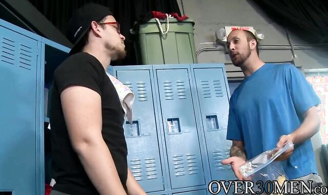 Dustin takes in charge of pounding Jasons ass