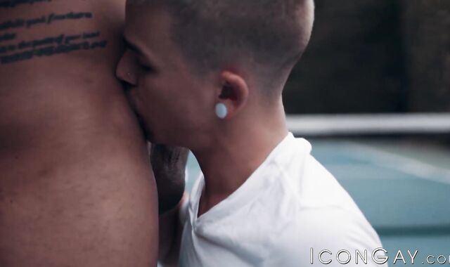 Skinny blonde twink Andy Taylor anal fucked hard from behind