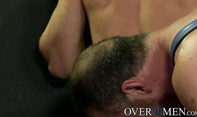 Dek spreads his ass so Max can see how deep he will be going