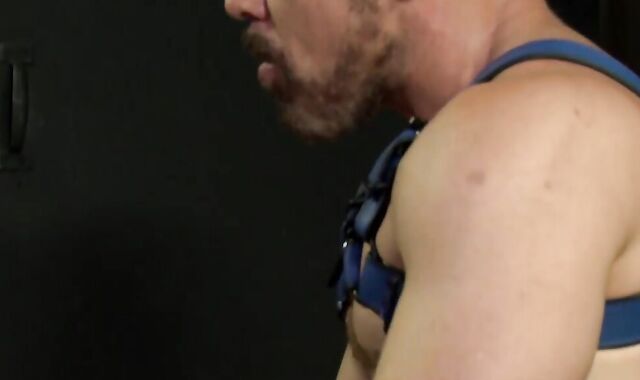 Dek spreads his ass so Max can see how deep he will be going