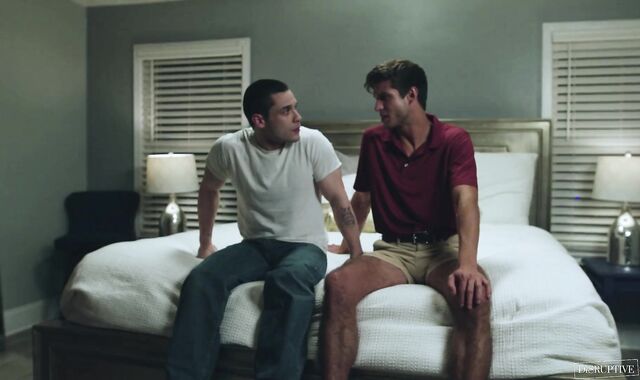 Stepbrothers Compete For Andrew Miller's First Ass Fuck in Taboo Threesome - DisruptiveFilms