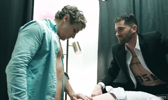 Hard Threesome With Stepdad At Work - DisruptiveFilms - FULL SCENE