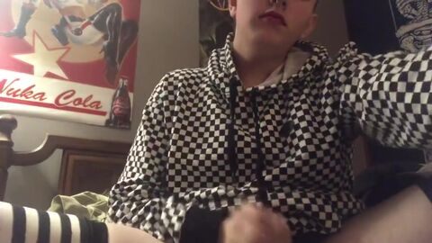 Crossdresser makes Filth Stroking for Father, eighteenth B-Day IvyMoonstone