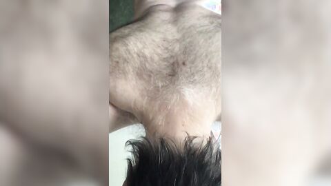 My hairy body totally exposed front and back for all to see