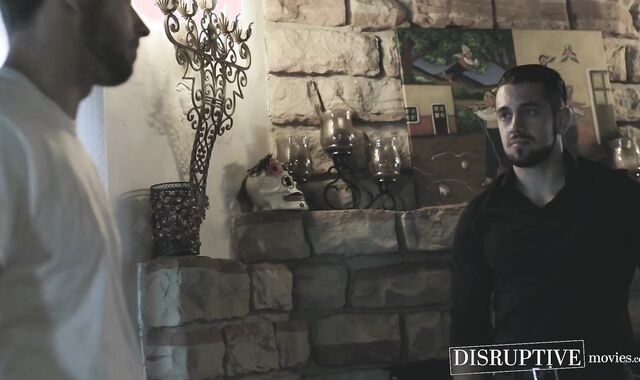 Fit stud Carter Woods kneels to blow sexy stepbro Dante Colles dick