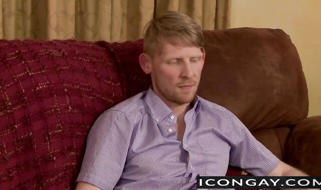 Athletic Brent desires for anal fuck with blonde Rob