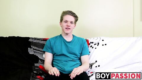 Taylor Tyce gets a naked cock in his ass after an interview