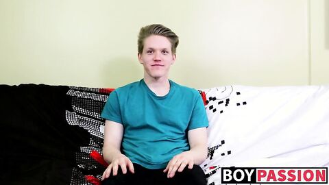 Taylor Tyce gets a naked cock in his ass after an interview