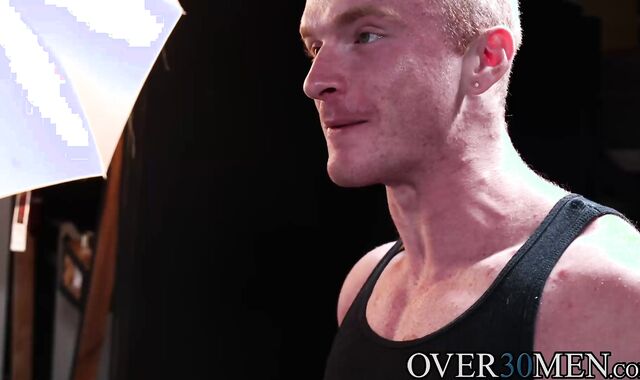 Brody Fox interracial fuck with mature bear Marco Lorenzo